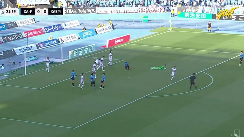 Kawasaki Frontale e Kashima Antlers empatam 0-0 com defesa de Tomoki Hayakawa