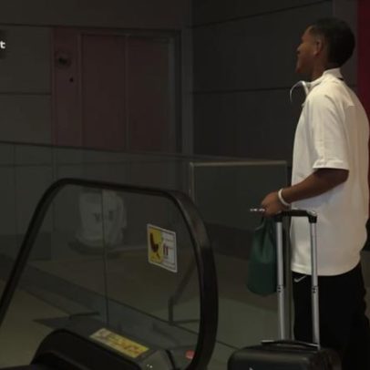 Galo chega ao Peru para a Sula; veja bastidores da viagem