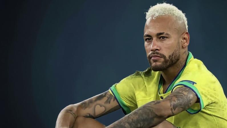 Neymar sofreu uma grave lesão em 2023 e nunca mais atuou pela seleção brasileira