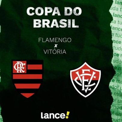 Flamengo x Vitória: onde assistir e prováveis escalações da Copa do Brasil