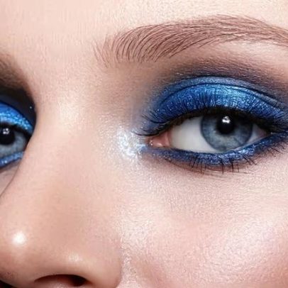 Sombra azul: tutorial de maquiagem que se tornou tendência em 2026