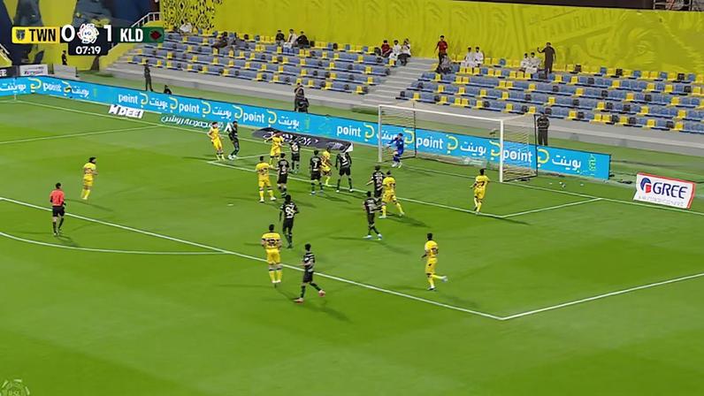 Al Taawoun – Al-Kholood 1 - 1 | GOL – Mohammed Walid Mohammed Al Rajbani Al Dossary