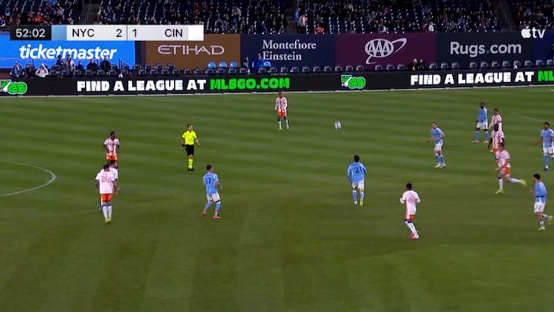 New York City FC - FC Cincinnati 3 - 1 | GOL - Agustín Ojeda