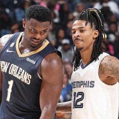 Anthony Davis queria Ja Morant e não Zion Williamson pelo Pelicans