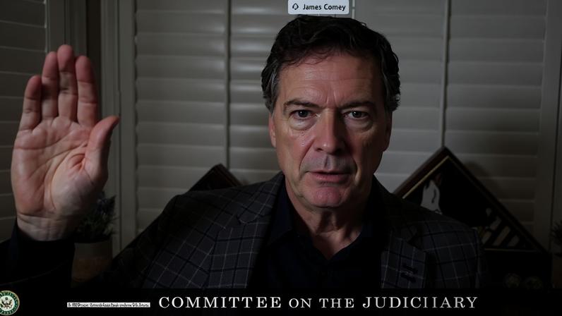 James Comey teria ameaçado a vida do presidente em post com números “86 47”| Senado dos EUA/Divulgação