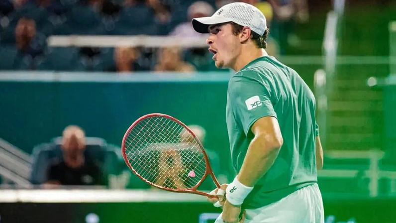 João Fonseca no Miami Open (Foto: Divulgação)