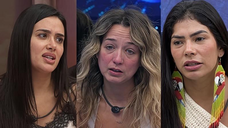 Jordana, Samira e Marciele se enfrentam no 14º Paredão do BBB 26.