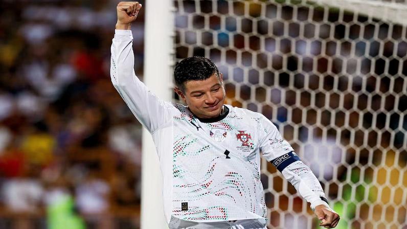 Cristiano Ronaldo tem 143 gols com a camisa da seleção de Portugal