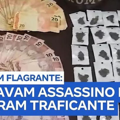 Polícia desarticula esquema de tráfico durante busca por suspeito de homicídio