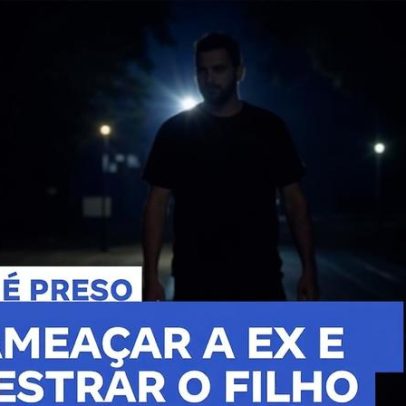 Homem é preso por ameaçar a ex e sequestrar o filho