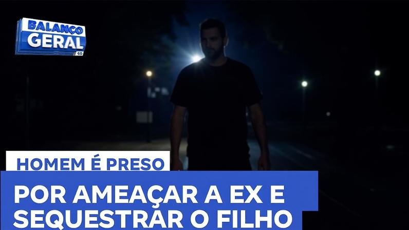 Homem é preso por ameaçar a ex e sequestrar o filho