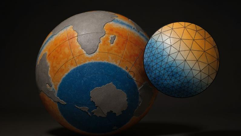 Corrente antártica pode ter sido chave para resfriar a Terra (Imagem: H.S.Knahl,J.P.Klages,L.Ackermann,K.Hochmuth,L.Niu,N.R.Golledge, &G.Lohmann, Proc. Natl. Acad. Sci. USA 12