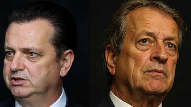 Gilberto Kassab, do PSD, e Valdemar Costa Neto, do PL, montam estratégias para as eleições 2026 (Foto: Wilson Dias / Agência Brasil / Valter Campanato / Agência Brasil)