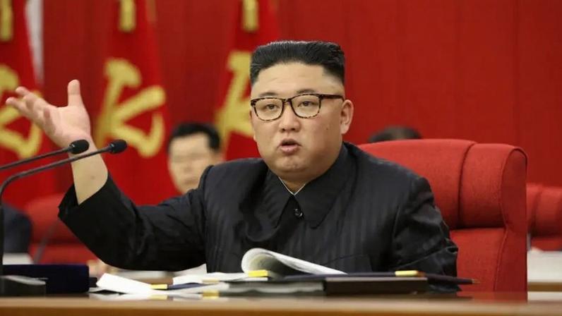 O ditador da Coreia do Norte, Kim Jong-un. (Foto: KCNA/EFE)