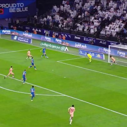 Al Hilal goleia Al-Kholood por 6 a 0; gol de Marcos Leonardo Santos Almeida