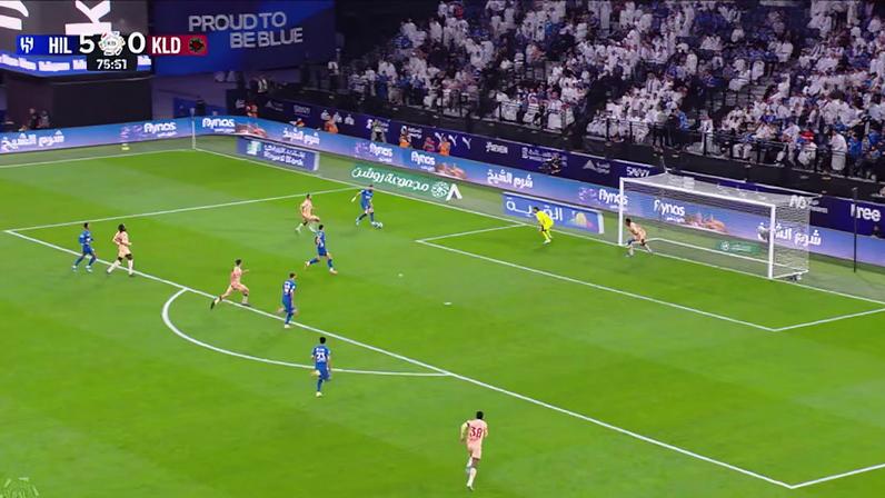 Al Hilal – Al-Kholood 6 - 0 | GOL – Marcos Leonardo Santos Almeida