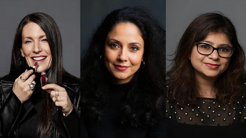 Kory Marchisotto, Oshiya Savur and Ekta Chopra.