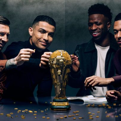 Ronaldo e Messi lideram anúncio da LEGO para a Copa do Mundo