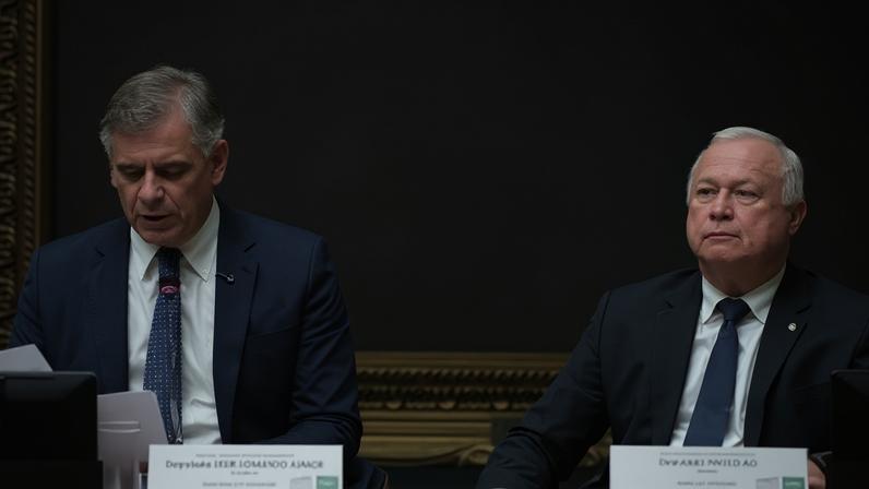 O presidente da CCJ, deputado Leur Lomanto Júnior (União-BA), e o relator da PEC do fim da jornada 6x1, deputado Paulo Azi (União-BA)