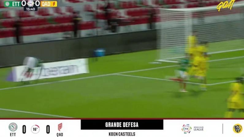 Al Ettifaq - Al Qadisiya 0 - 0 | DEFESA DO GOLEIRO - Koen Casteels