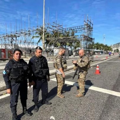 Esquadrão Antibombas atua após achado de artefato explosivo em Copacabana