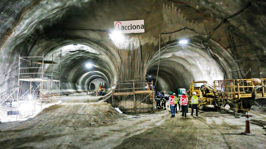 Obra da Linha 6 do Metrô, em São Paulo: aposta da espanhola Acciona no Brasil