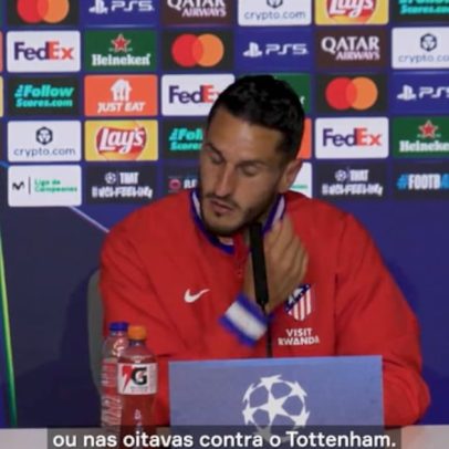 Koke pede concentração máxima contra o Arsenal