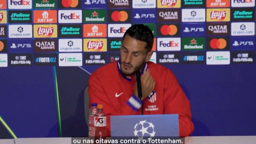 Capitão do Atlético de Madrid, Koke projeta o jogo de ida da semifinal da Champions League. Relembrando batalhas passadas contra Barcelona e Spurs, ele alerta que o Atleti deve manter foco total e intensidade para superar o Arsenal.