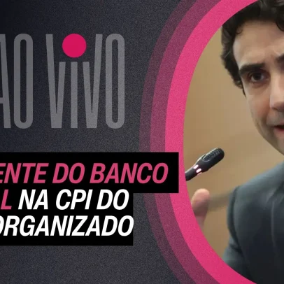Presidente do BC, Gabriel Galípolo, depõe na CPI do Crime Organizado