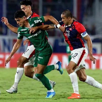 Palmeiras empata com Cerro Porteño