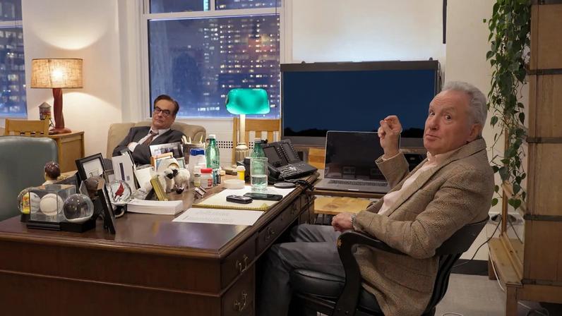 Como capturar Lorne Michaels em filmagem, maestro de sinais mistos