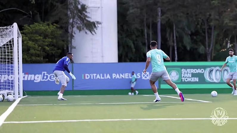 Elenco do Verdão segue preparação na Academia de Futebol visando confronto da quinta fase; a primeira partida é em casa.
