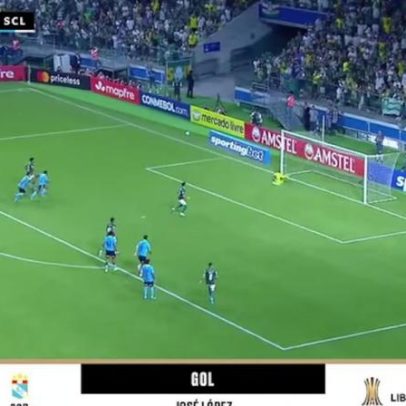 Flaco López bate pênalti perfeito e garante vitória do Palmeiras na Libertadores