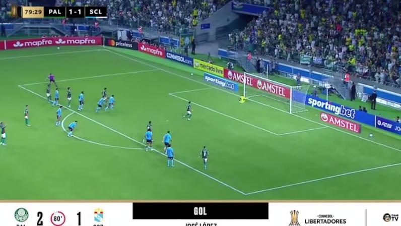 Flaco López bate pênalti perfeito e garante vitória do Palmeiras na Libertadores