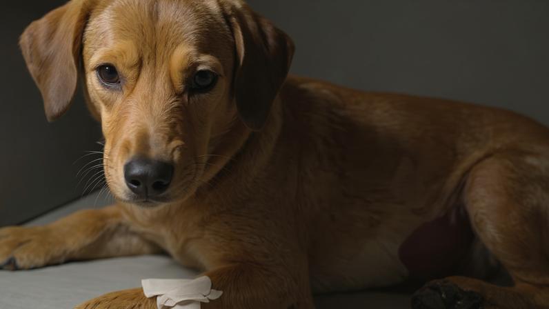 Animalzinho passou por cirurgia e tem o quadro de saúde considerado grave