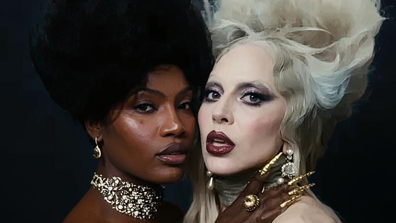 Lady Gaga e Doechii no clipe de "Runway" para o filme "O Diabo Veste Prada 2"