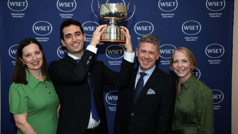 Left to right: Michelle Brampton, Sebastian Iannuzzi, Anthony Justice and Helena Edgerton of Sydney Wine Academy