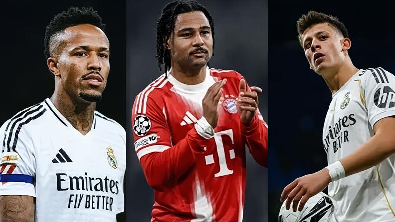 Éder Militão, Gnabry e Arda Guler se lesionaram na reta final da temporada europeia
