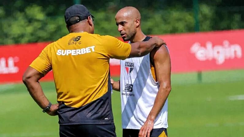 Lucas está evoluindo ainda mais (Foto: Divulgação/ São Paulo FC)