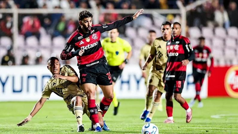 Lucas Paquetá em ação pelo Flamengo na Libertadores (Foto: Gilvan de Souza / Flamengo)