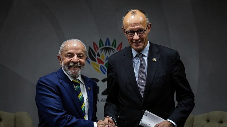 Lula e Friedrich Merz