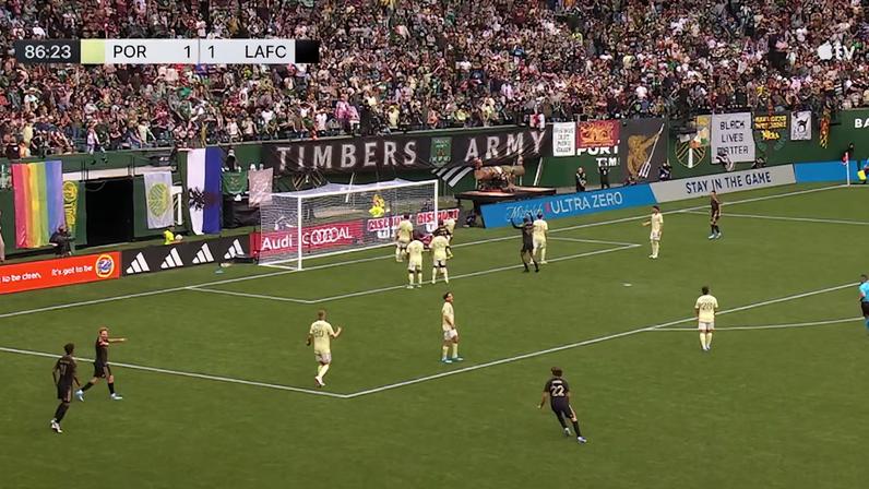 Portland Timbers - Los Angeles Football Club 1 - 1 | GOLO - Ryan Porteous