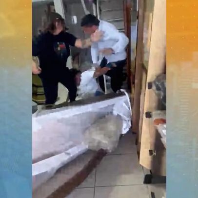 Disputa por serviço funerário em MG resulta em pancadaria