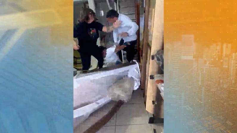 Disputa por serviço funerário em MG resulta em pancadaria