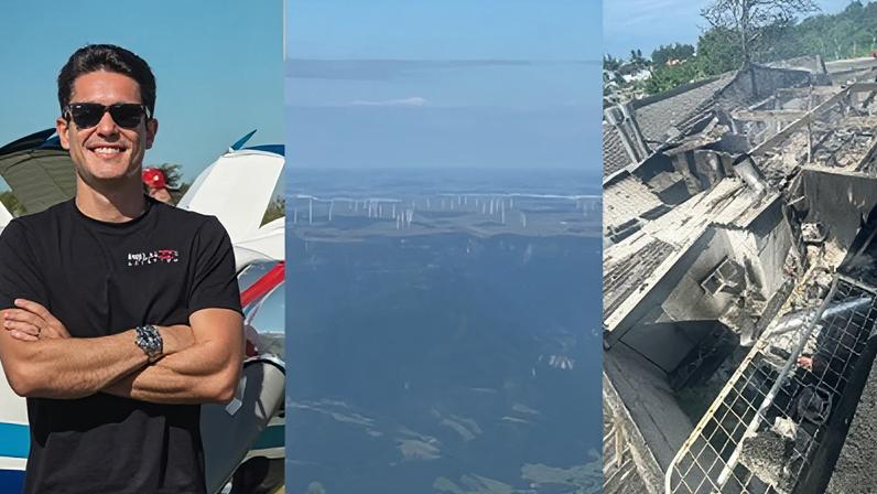 Piloto de avião que caiu em Capão Canoa publicou stories voando antes do acidente