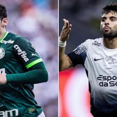Maiores artilheiros do Dérbi paulista neste século, com Veiga e Yuri Alberto