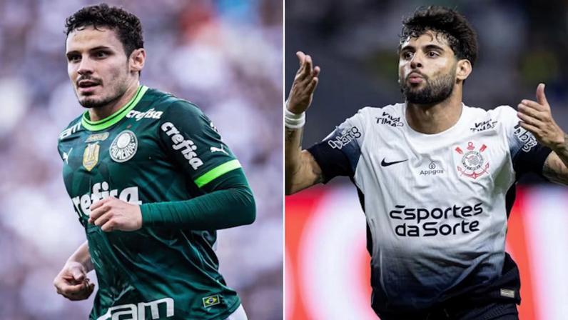 Maiores artilheiros do Dérbi paulista neste século, com Veiga e Yuri Alberto