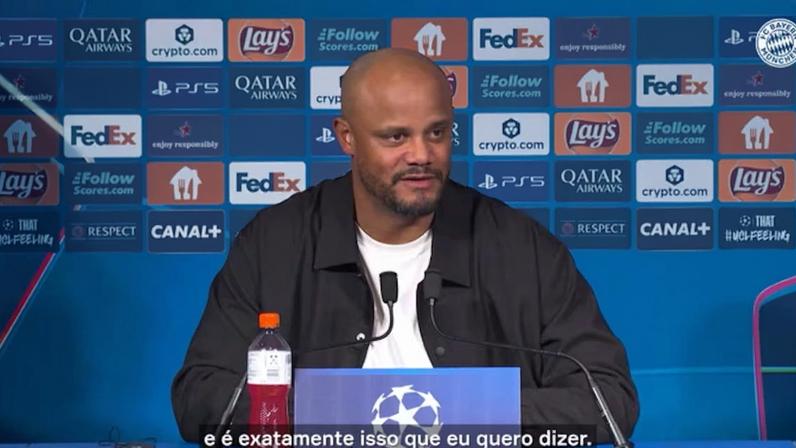 Kompany pede toda a força da Allianz Arena