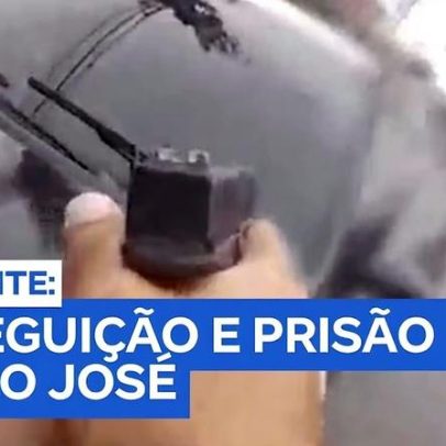 Polícia persegue veículo em São José e encontra arsenal de munição
