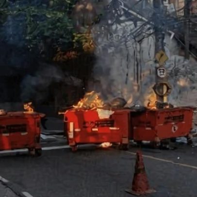 Polícia enfrenta tiroteio e bloqueio de avenida no Vidigal, Rio